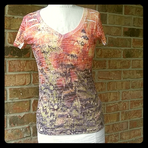Multiple color blouse - Picture 1 of 4
